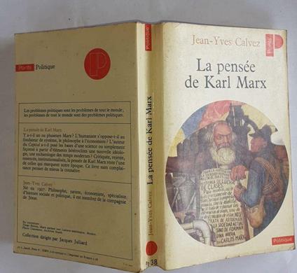 La pensée de Karl Marx - Jean-Yves Calvez - copertina