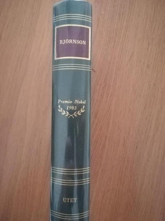 Premio Nobel 1903: Bjornson - Bjørnstjerne Bjørnson - copertina