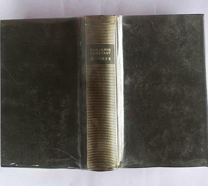 Oeuvres - Benjamin Constant - copertina