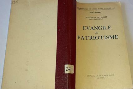 Evangile et patriotisme - copertina