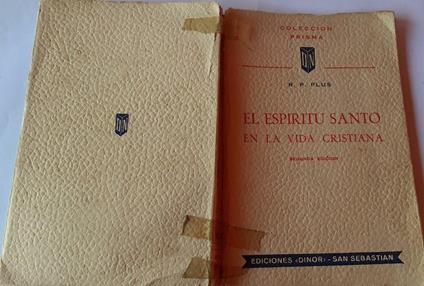 El espiritu santo en la vida cristiana - Raoul Plus - copertina