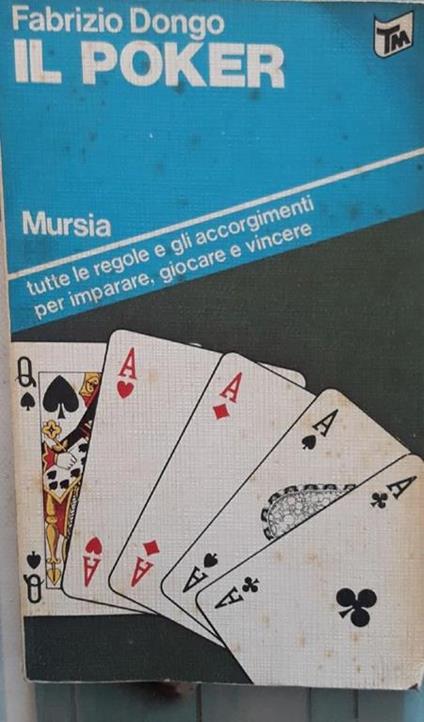 Il  poker - Fabrizio Dongo - copertina