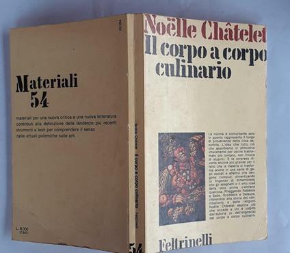 Il corpo a corpo culinario - Albert Chatelet - copertina
