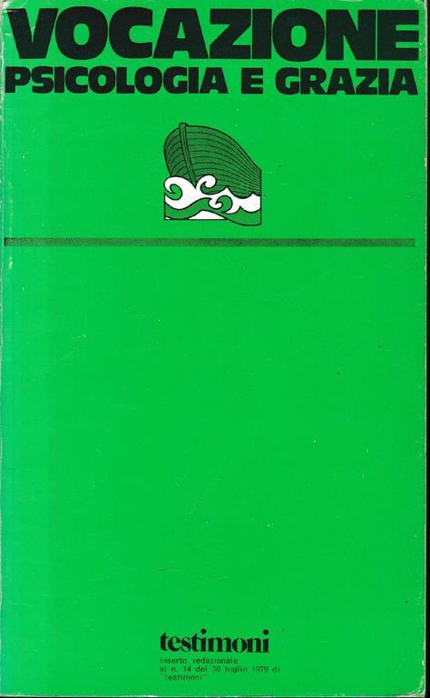 Vocazione psicologia e grazia - Alessandro Manenti - copertina