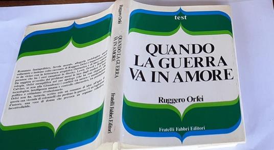 Quando la guerra va in amore - Ruggero Orfei - copertina