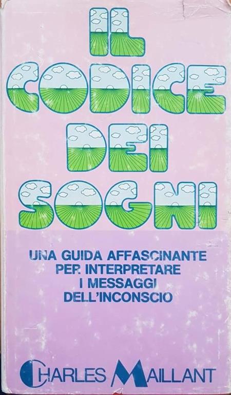 Il codice dei sogni - Charles Maillant - copertina