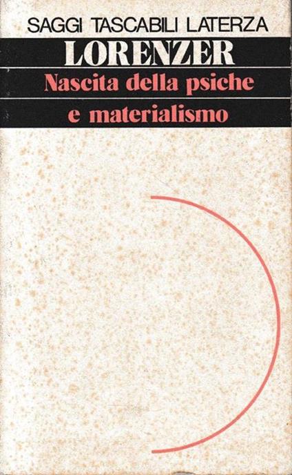 Nascita della psiche e materialismo - Alfred Lorenzer - copertina