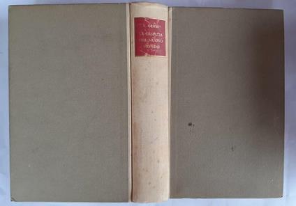 La disputa del nuovo mondo. Storia di una polemica 1750-1900 - Antonello Gerbi - copertina