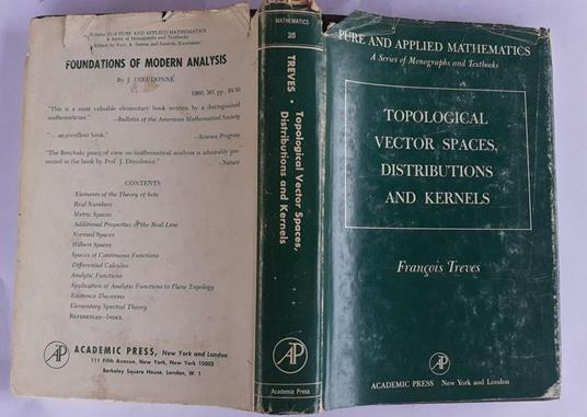Topological vector spaces, distributions and Kernels - copertina