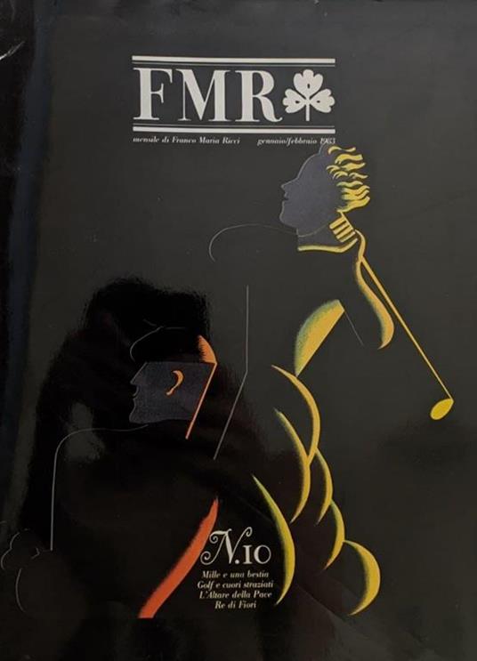 Fmr (N.10 - Gennaio/Febbraio 1983) - Franco Maria Ricci - copertina