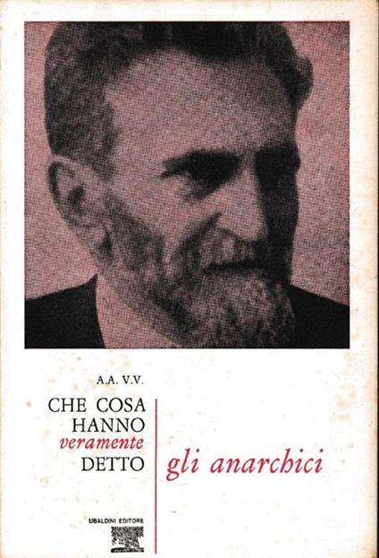Gli  anarchici - copertina