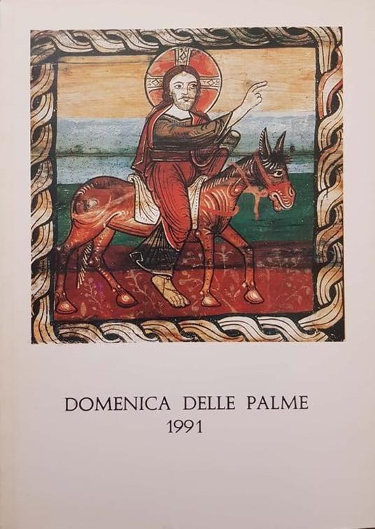 Domenica delle palme 1991 - copertina