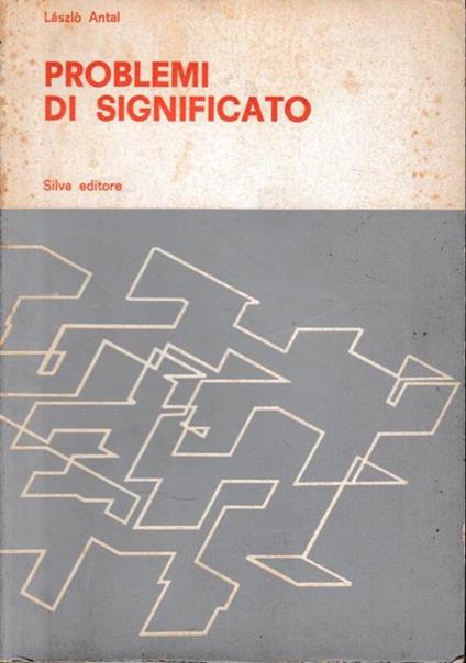 Problemi di significato - copertina