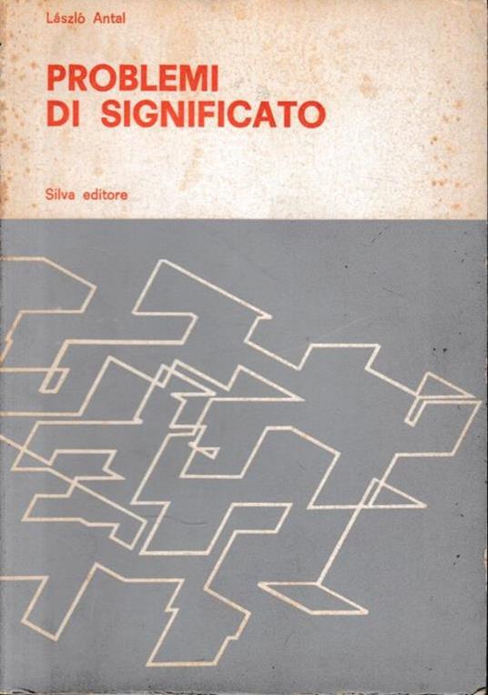 Problemi di significato - copertina
