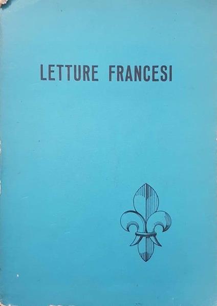 Letture Francesi - copertina