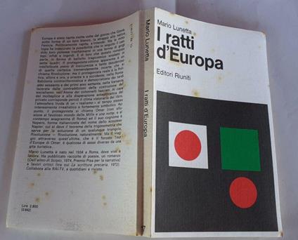 I ratti d'Europa - Mario Lunetta - copertina