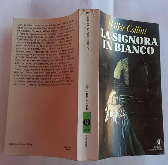 La signora in bianco - Wilkie Collins - copertina