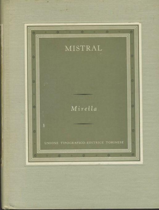 Mirella - Frédéric Mistral - copertina
