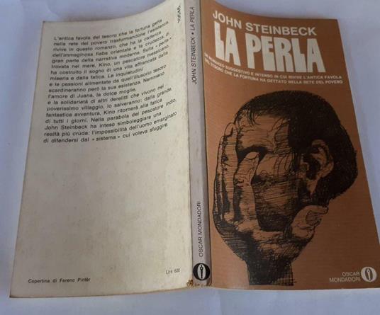 La perla - John Steinbeck - copertina