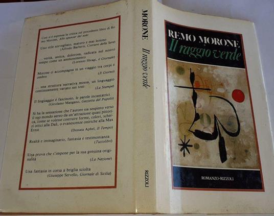 Il raggio verde - Remo Morone - copertina