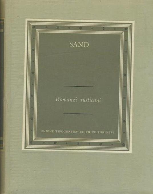 Romanzi rusticani - George Sand - copertina