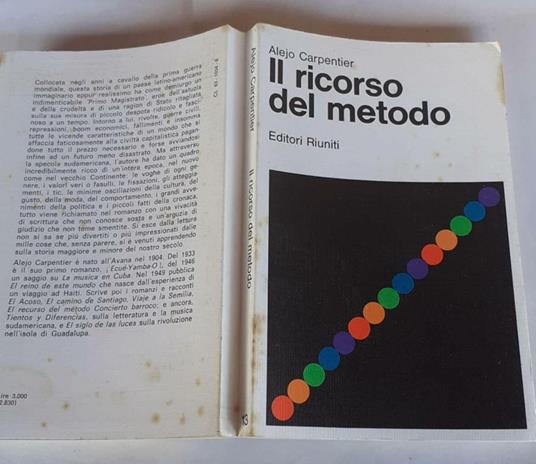 Il ricorso del metodo - Alejo Carpentier - copertina