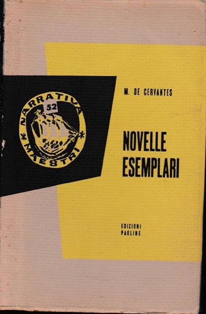 Novelle esemplari - Miguel de Cervantes - copertina