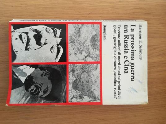 La prossima guerra tra Russia e Cina - Harrison E. Salisbury - copertina