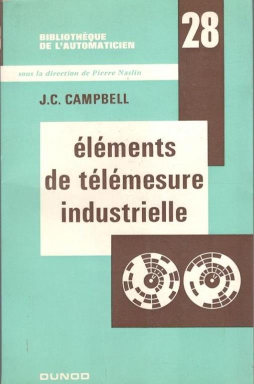 Elements de telemesure industrielle - copertina