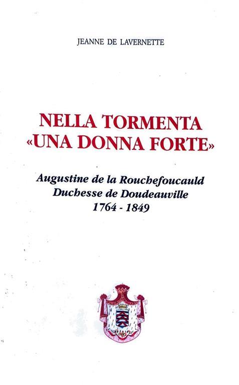 Nella tormenta - una donna forte - copertina