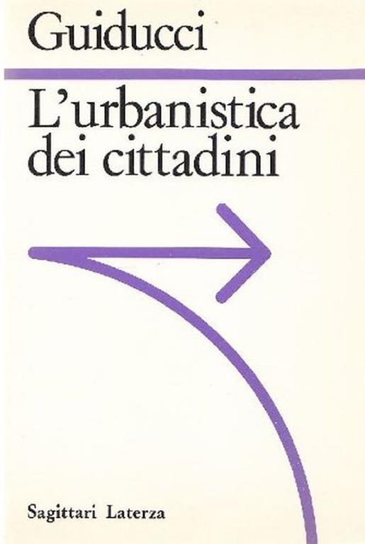 L' urbanistica dei cittadini - Roberto Guiducci - copertina