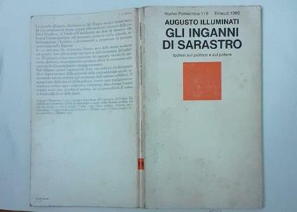Gli inganni di Sarastro - Augusto Illuminati - copertina