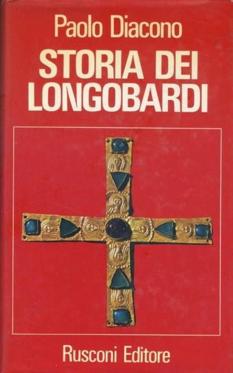 Storia dei longobardi - Paolo Diacono - copertina