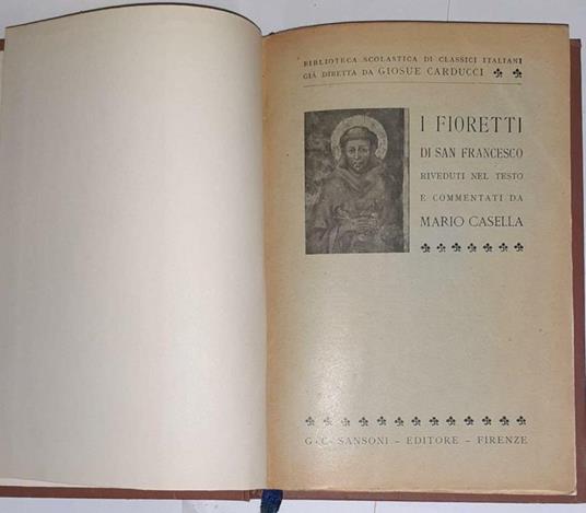 I fioretti di San Francesco - Mario Casella - copertina