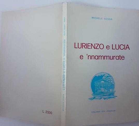 Lurienzo e Lucia e 'nnammurate - Michele Sessa - copertina