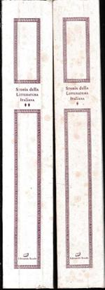 Storia della Letteratura Italiana, due volumi