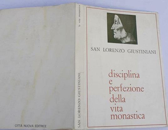 Disciplina e perfezione della vita Monastica - copertina