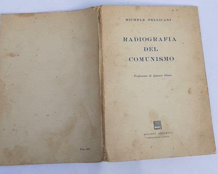 Radiografia del comunismo - Michele Pellicani - copertina