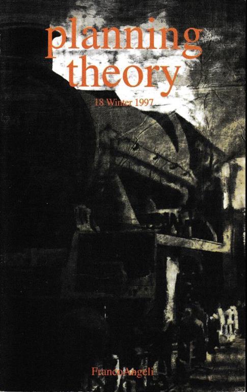 Planning theory, 18 winter 1997 - copertina