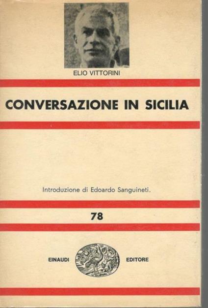 Conversazione in Sicilia - Elio Vittorini - copertina