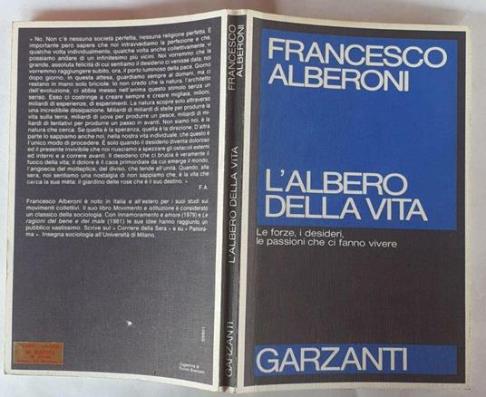 L' albero della vita - Francesco Alberoni - copertina