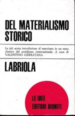 Del materialismo storico