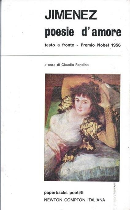 Jimenez poesie d'amore - Claudio Rendina - copertina