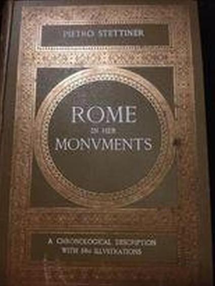 Rome in her monvments - copertina