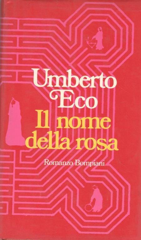 Il nome della rosa - Umberto Eco - copertina