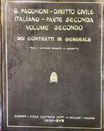 Diritto civile italiano - parte seconda