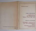 L' impronta di Togliatti nella vita del PCI