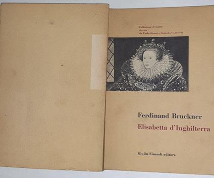 Elisabetta d'Inghilterra - Ferdinand Brunner - copertina