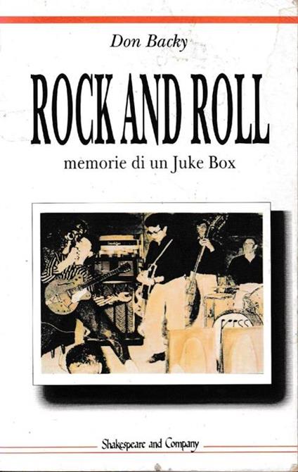 Rock and roll : memorie di un juke box - Don Backy - copertina