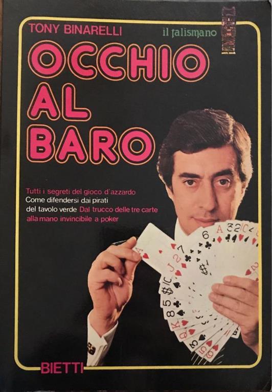 Occhio al baro - Tony Binarelli - copertina